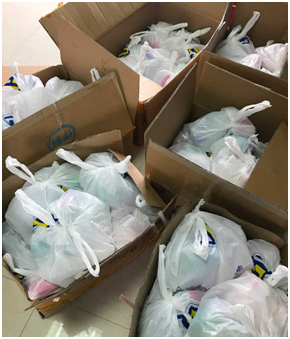 夏季防暑用品发放